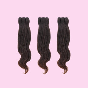 Wavy Indian Hair Bundle Deal