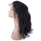 Indian Wavy Transparent Lace Front Wig